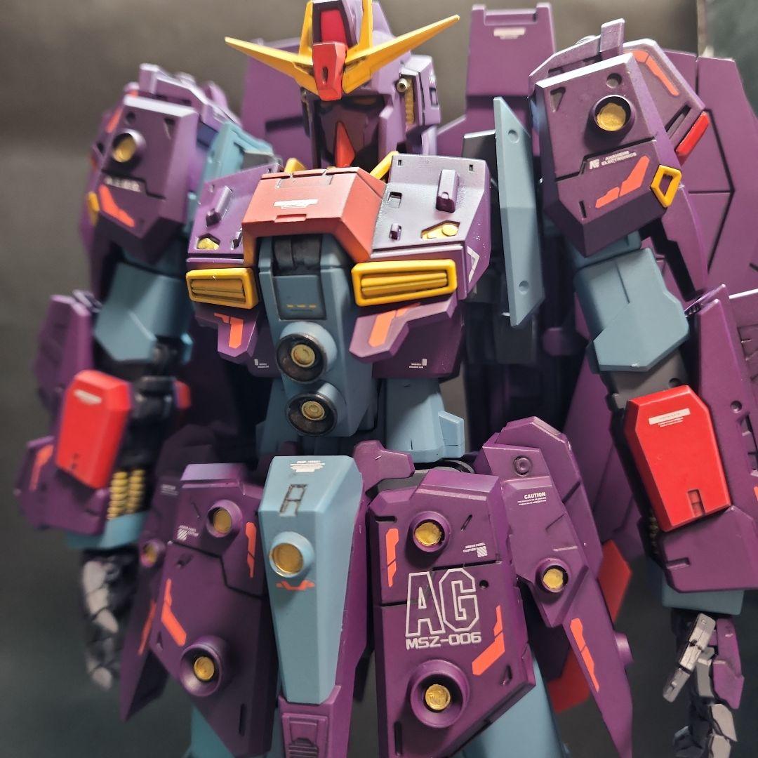 フ*ー様 海外製プラモ 1/72 Z(サイコガンダムmk-IIカラー)