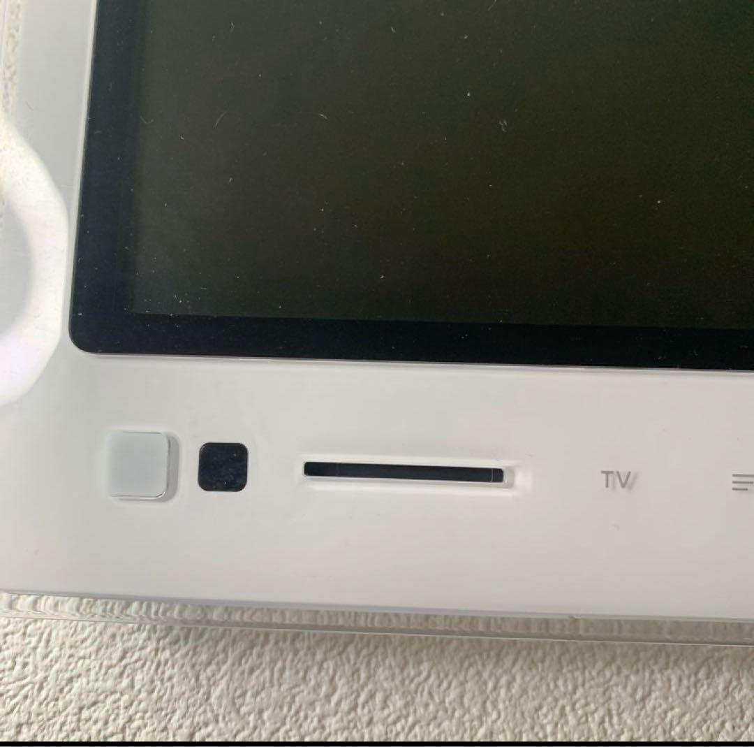 au PHOTO-U TV 10インチフルセグ防水録画可能テレビ リモコン付き