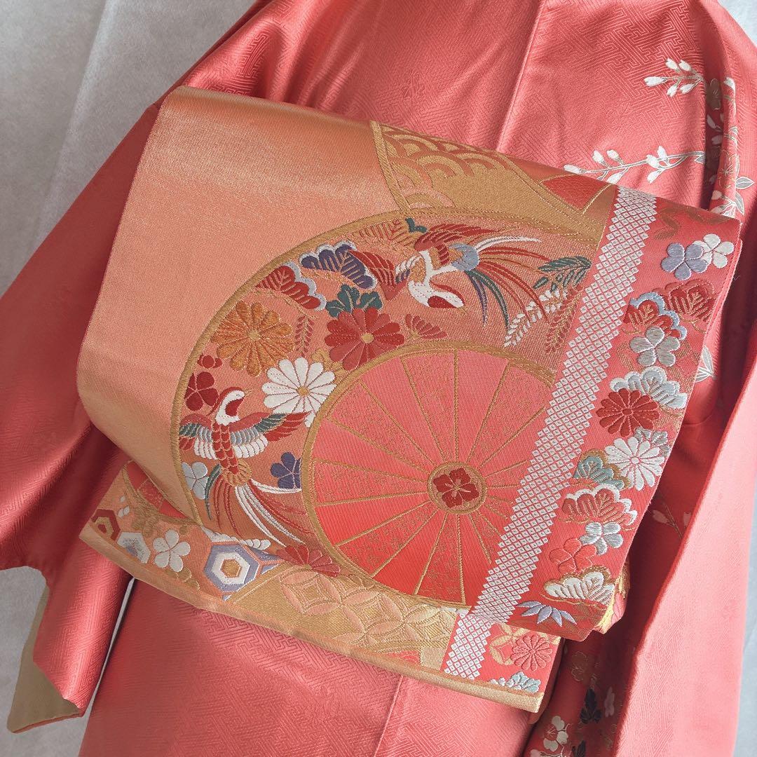 訪問着 フルセット 着物 トールサイズ ロング丈 正絹 雅やか古典 G10