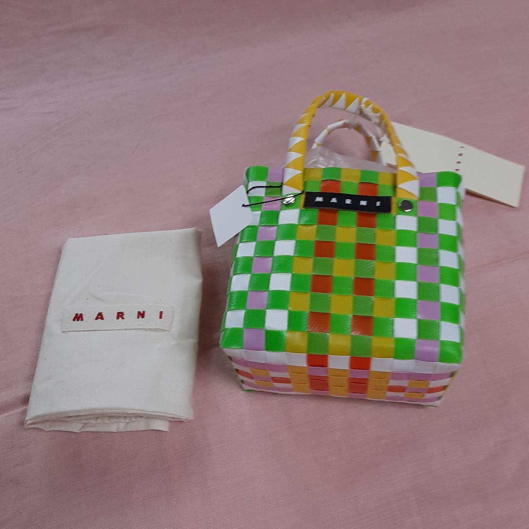 新品 marni マルニバック マルニ MARNI SHMP0040L3 P6533 トートバッグ MUSEO SOFT MINI