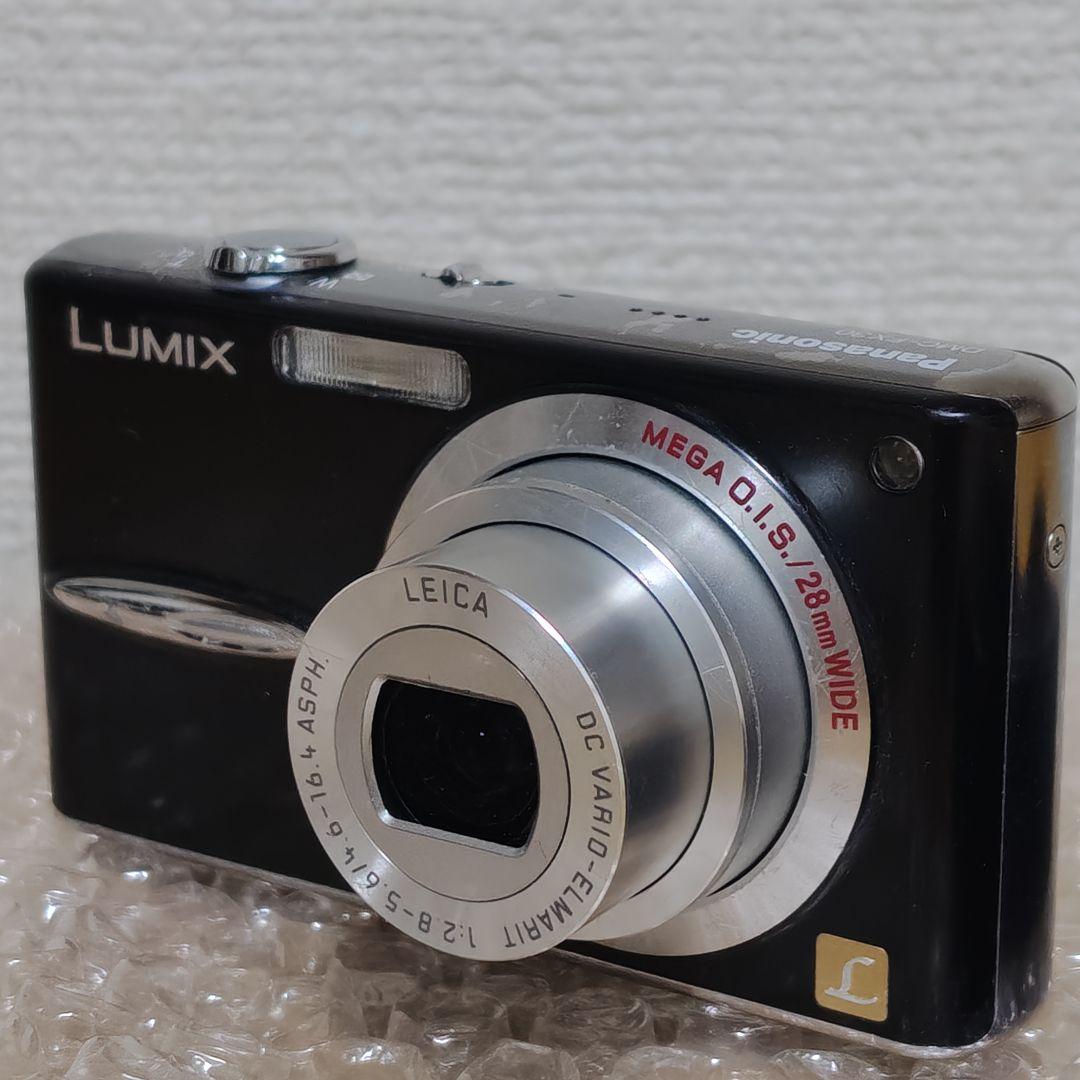 動作確認済 程度良好】パナソニック ルミックス DMC-FX30 デジカメ 黒