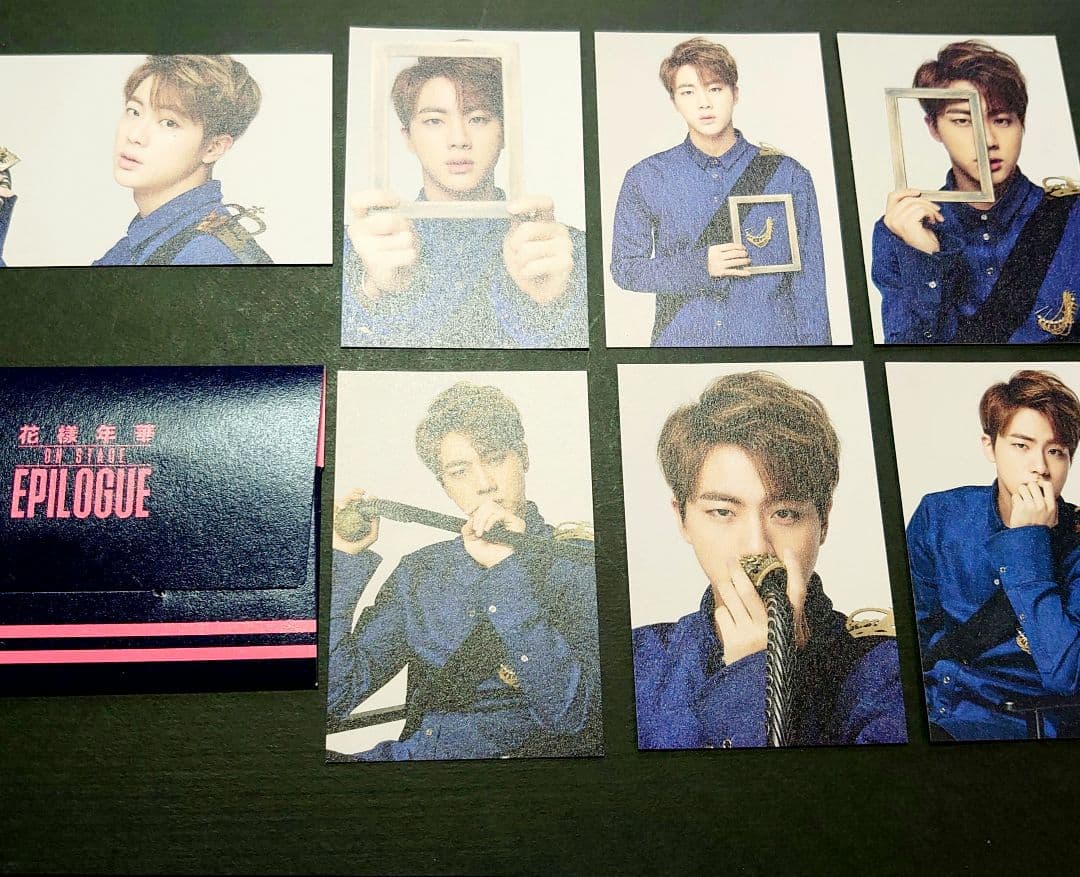 BTS 防弾少年団 花様年華 EPILOGUE MINI PHOTO JIN BTS 2016 HYYH On Stage Epilogue Concert Mini Photo Card - Jin