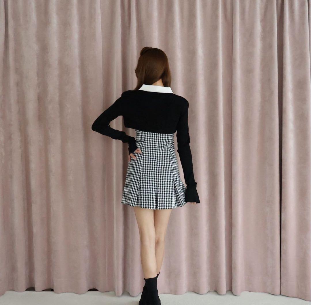randy ワンピース Houndstooth ensemble - メルカリ