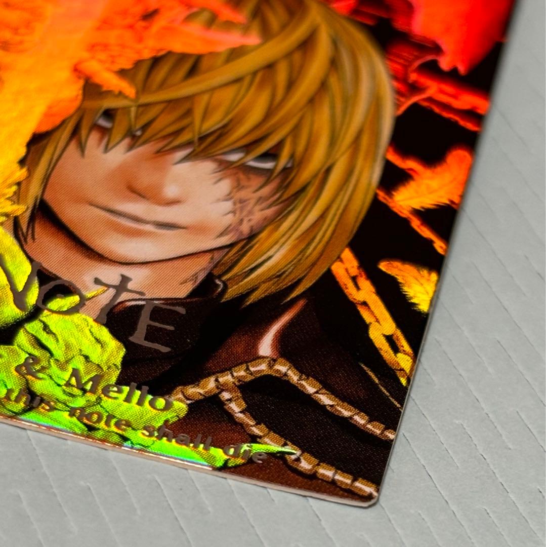 デスノート トレカ トレーディングカード レア 夜神月 メロ ニア