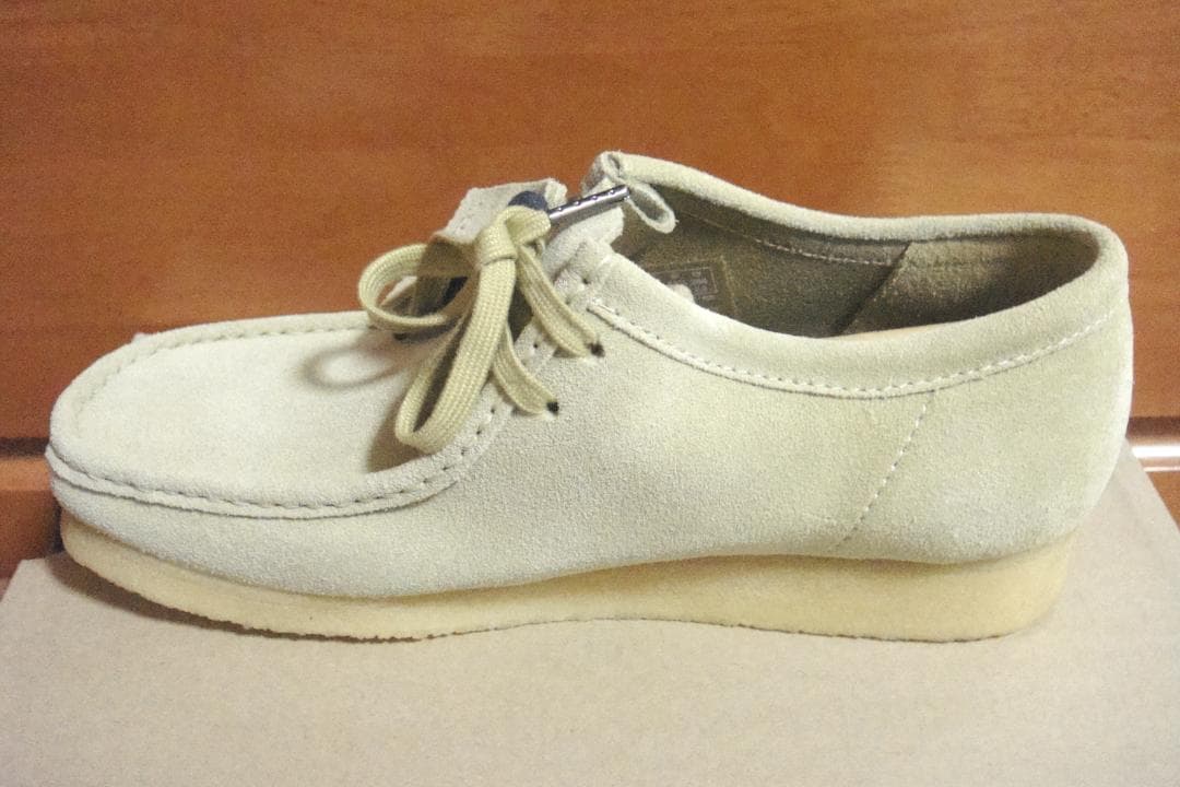 クラークス ワラビー メープルスエード UK8.5 42.5 26.5cm