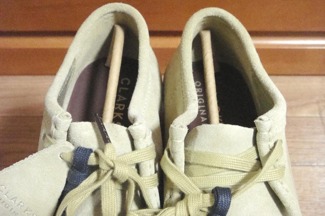 クラークス ワラビー メープルスエード UK8.5 42.5 26.5cm