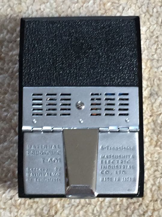 ジャンク】 ナショナルパナソニックラジオ T-601 昭和レトロ 貴重希少