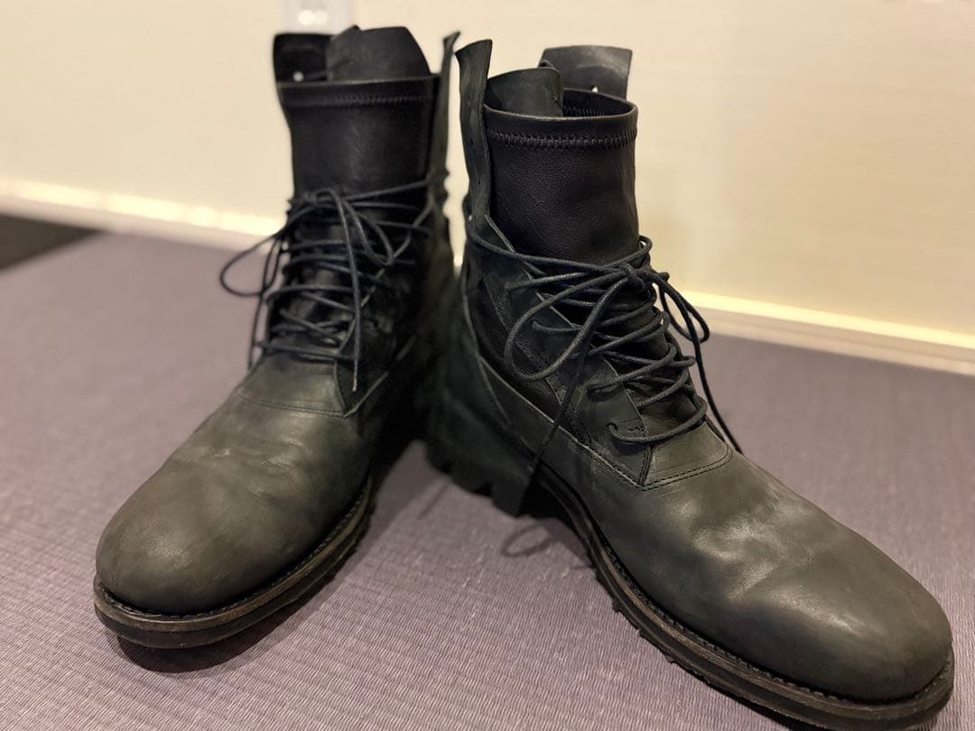 チンツィア・アライア（CINZIA ARAIA） レザーブーツ メンズ42 - メルカリ