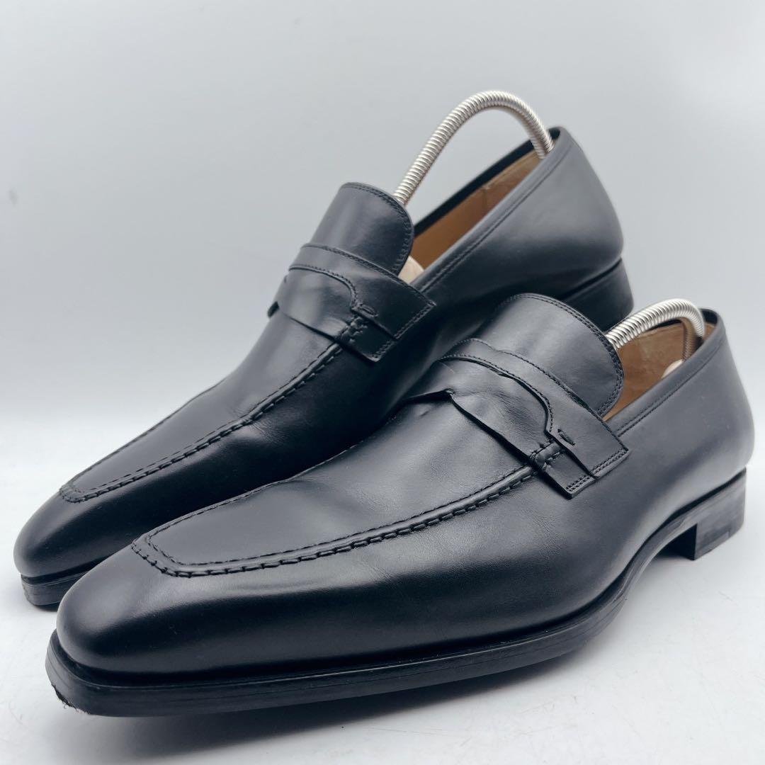 美品✨MAGNANNI マグナーニ ローファー 本革 メンズ 黒 42 MAGNANNI（マグナーニ） 【並行輸入品】マグナーニ ローファー メンズ