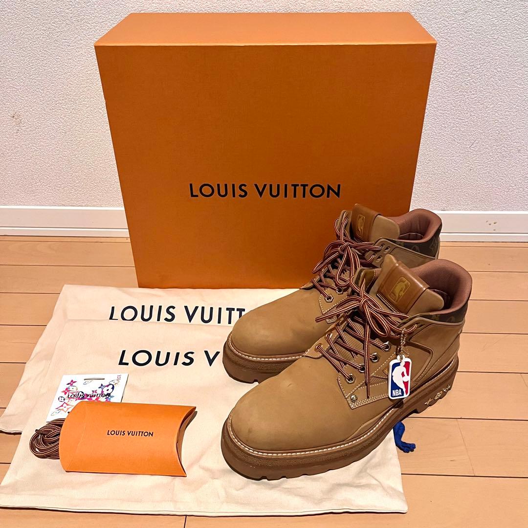 ルイヴィトン×NBA オーベルカンフ・ライン アンクルブーツ - メルカリ