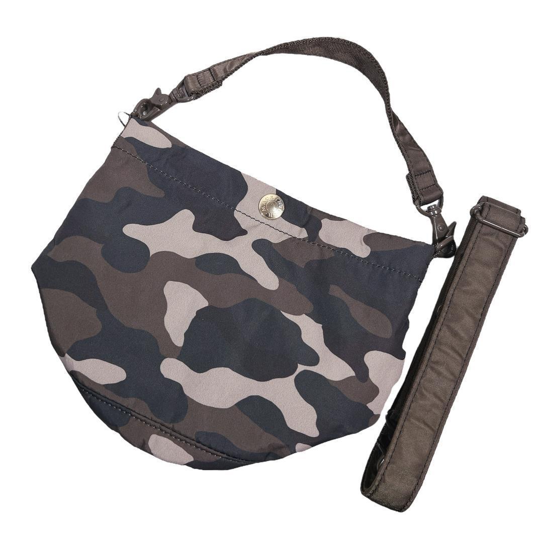マッキントッシュ ポーター 2WAYバケツバッグ 茶 黒 カモフラ柄