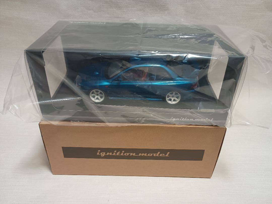 1/18　スバル　インプレッサ　22B　 STI 　バージョン　GC8改 Ignition Model 1:18 SUBARU Impreza 22B-Sti Version (GC8改) White