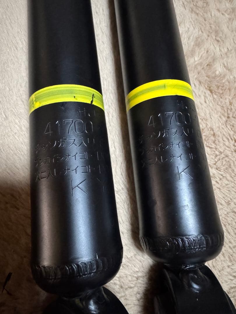 新車外し 新型ジムニーJB64型サスペンション フロントショック