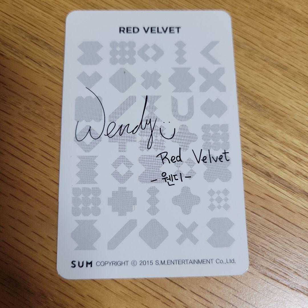 RedVelvet ウェンディ Wendy SUMCAFE トレカ - メルカリ