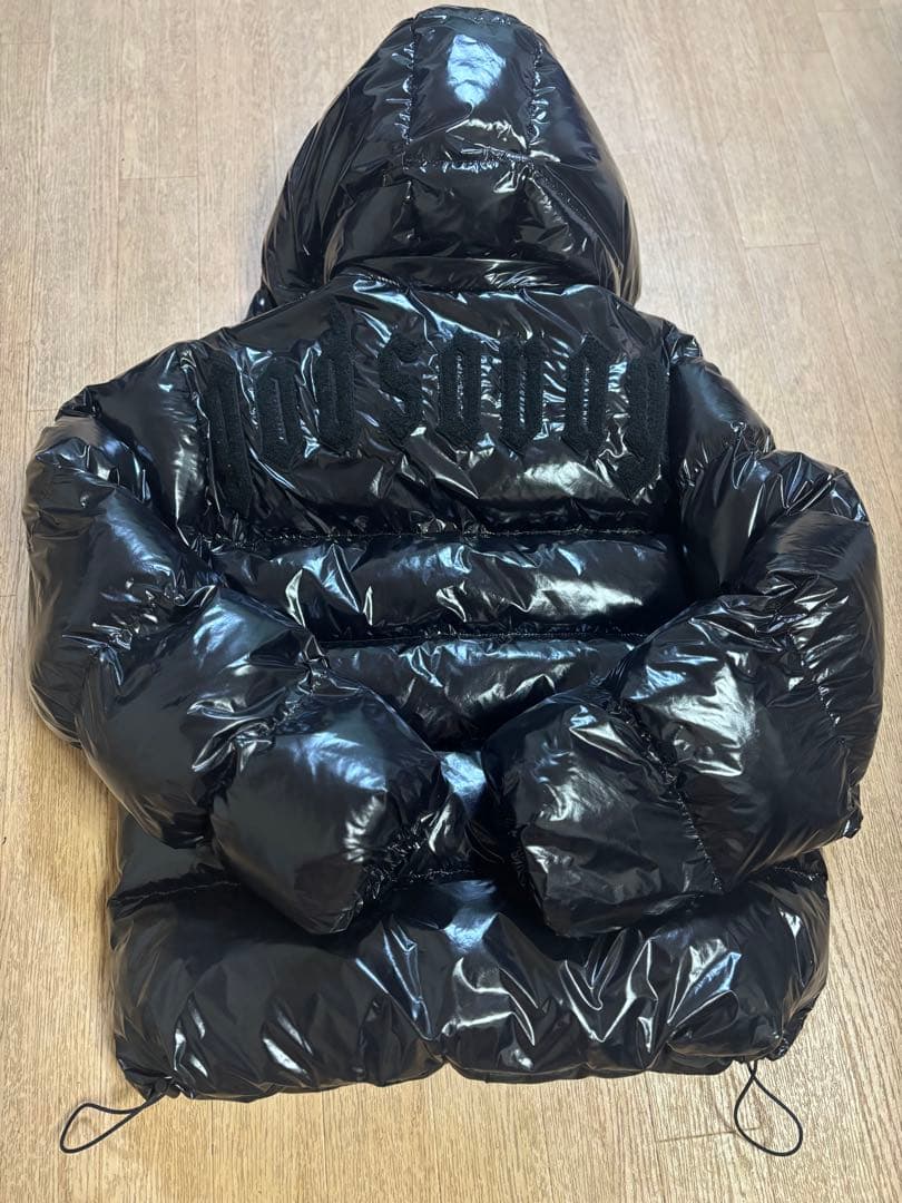 god savage ブラックダウンジャケット - メルカリ