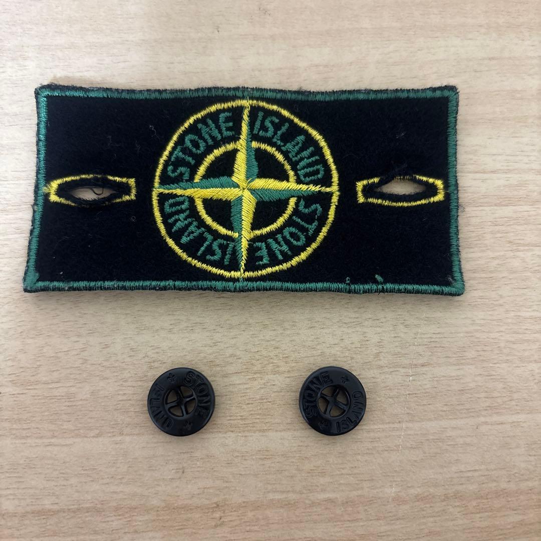 超レア　Stone 　グリーンエッジワッペン 超レア Stone Island グリーンエッジワッペン - メルカリ