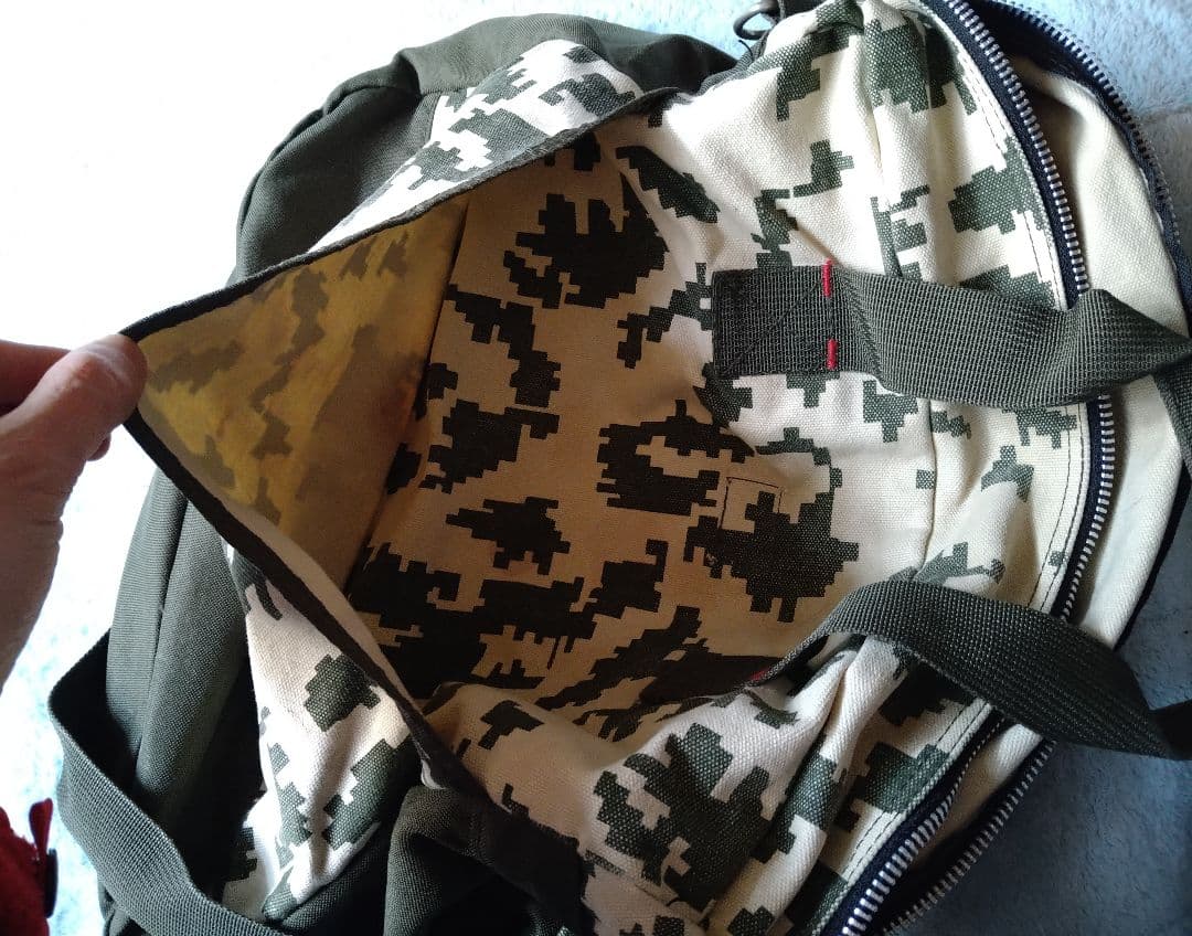 STUSSY デジカモ 迷彩 バッグ カモ ステューシー 90's レア 貴重