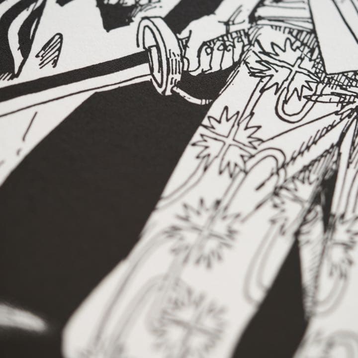 ONE PIECE 漫画アート 赤髪海賊団 サイン入り原画 NFT ED20 - メルカリ