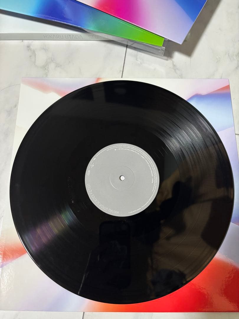宇多田ヒカル SCIENCE FICTION LP 3枚組 帯・インナー付 - メルカリ