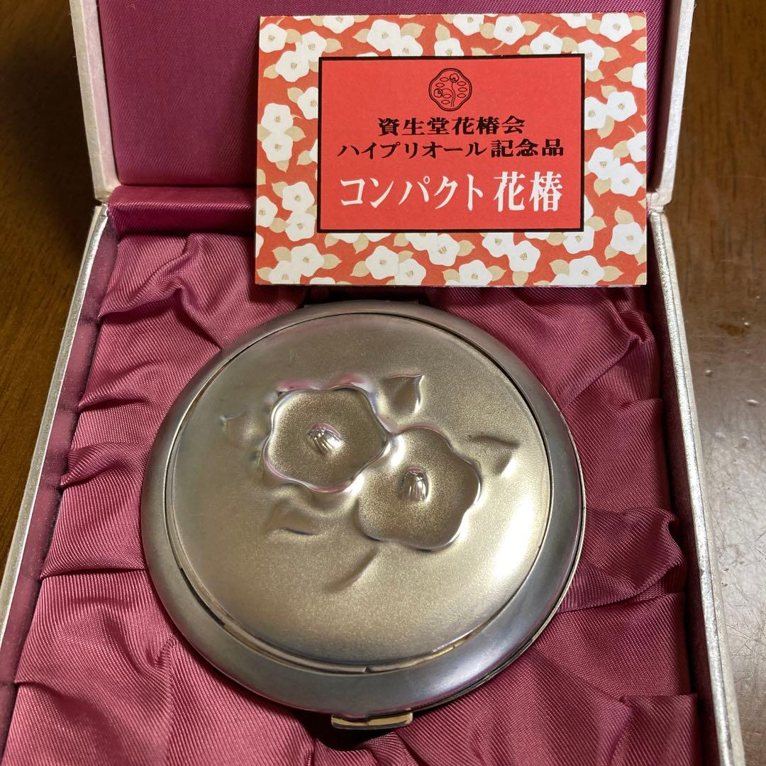 資生堂花椿会記念品シルバーコンパクト - メルカリ