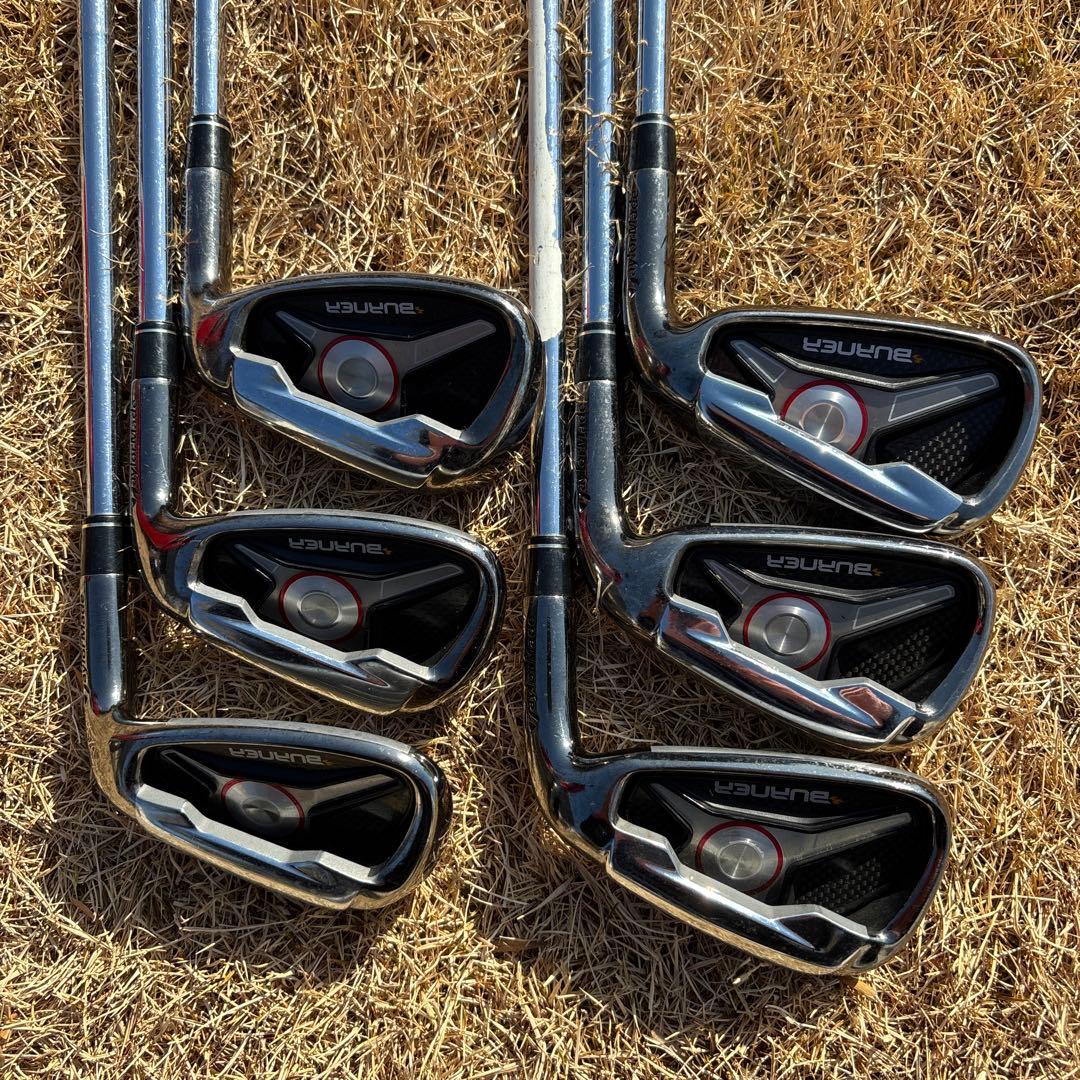 テーラーメイド バーナー アイアンセット 6本セット スチールシャフト