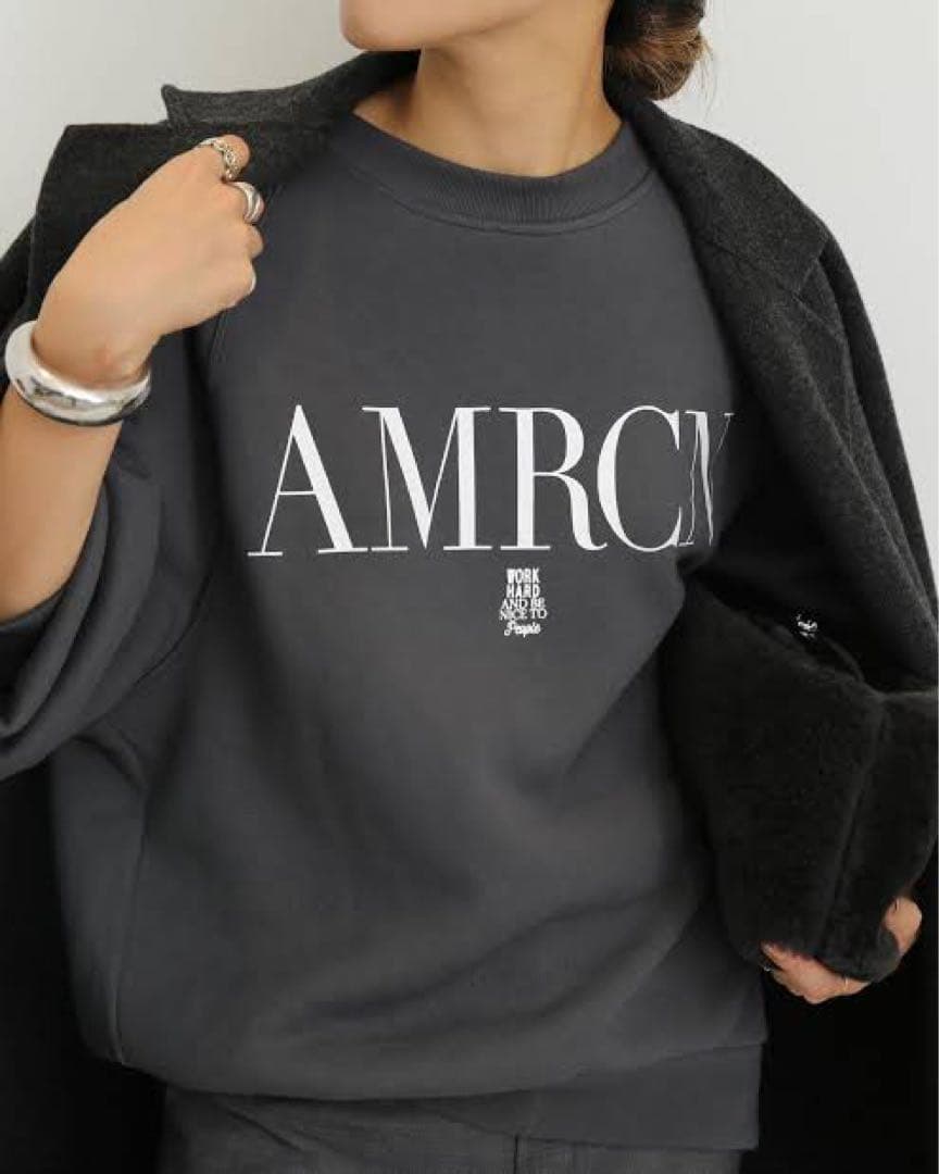 新品】L'Appartement アメリカーナ CREW NECK SWEAT - メルカリ