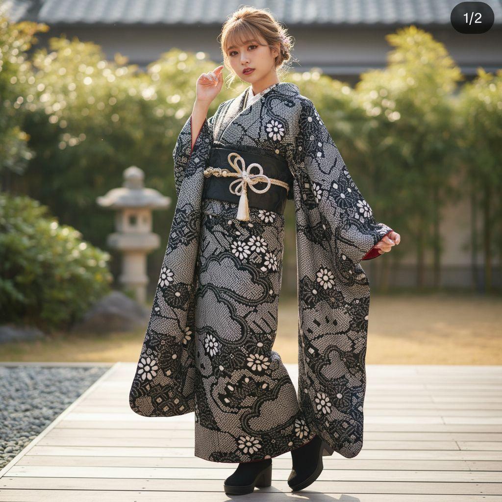 振袖フルセット(7点)・成人式・総絞り・本絞り・やまと誂製・高級手