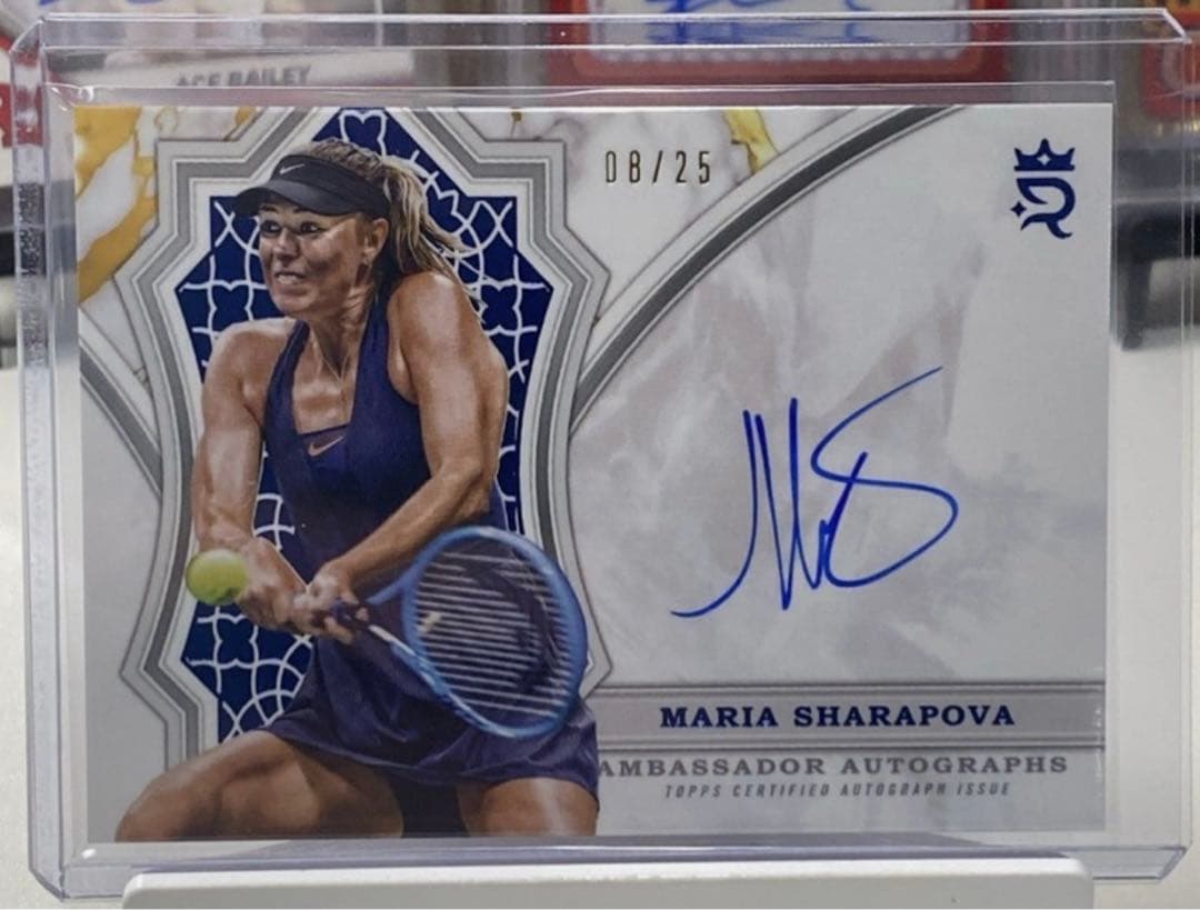 Topps Royalty Tennis マリアシャラポワ 直筆サインカード - メルカリ