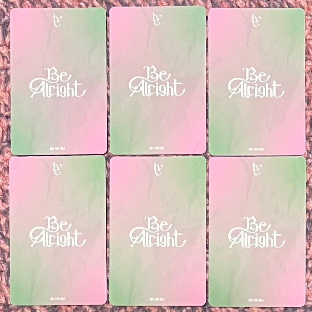 IVE Be Alright タワレコ ラキドロ 6種 コンプ - メルカリ