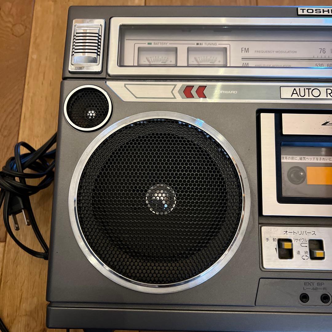 TOSHIBA RT-8550S 東芝ステレオカセットレコーダー 通電確認済 - メルカリ