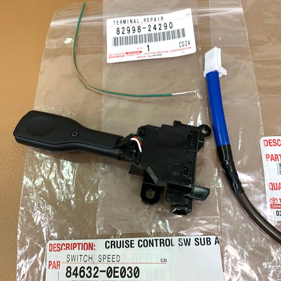 新品】トヨタ純正 光る クルーズコントロール アイスブルー - メルカリ