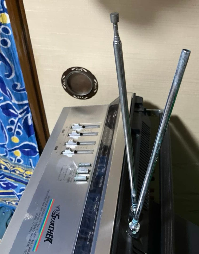 ⭕️マミ⭕️様と商談中Sharp tvSearcherラジカセットテレビ