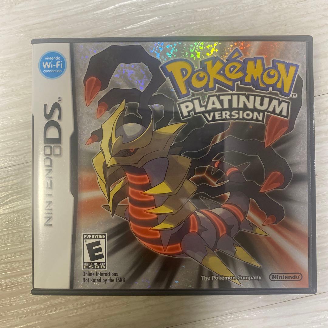 海外版】ポケットモンスタープラチナ【未受取り配布データあり