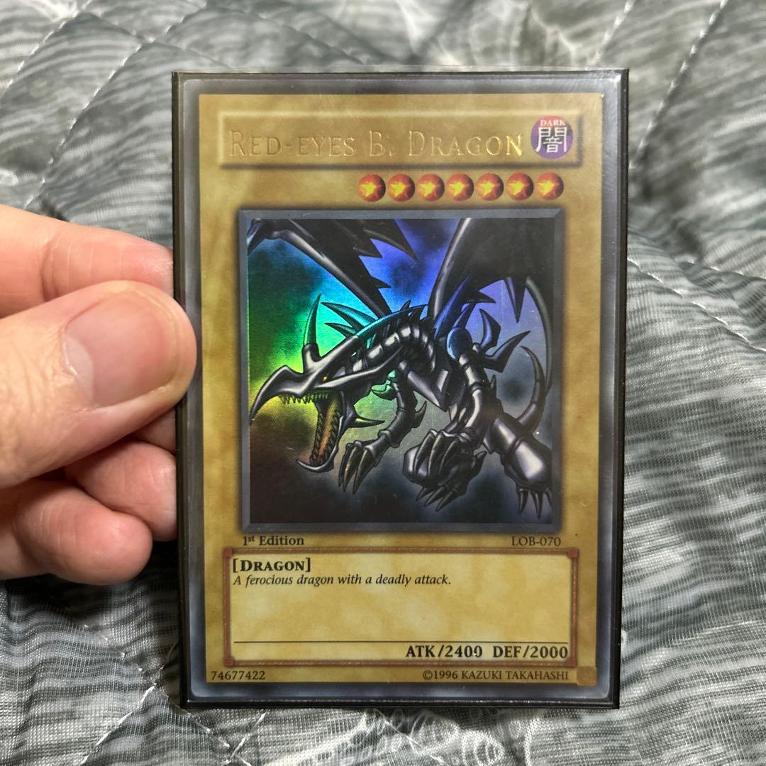 旧アジア版 レッドアイズブラックドラゴン 1st Edition LOB-070 - メルカリ