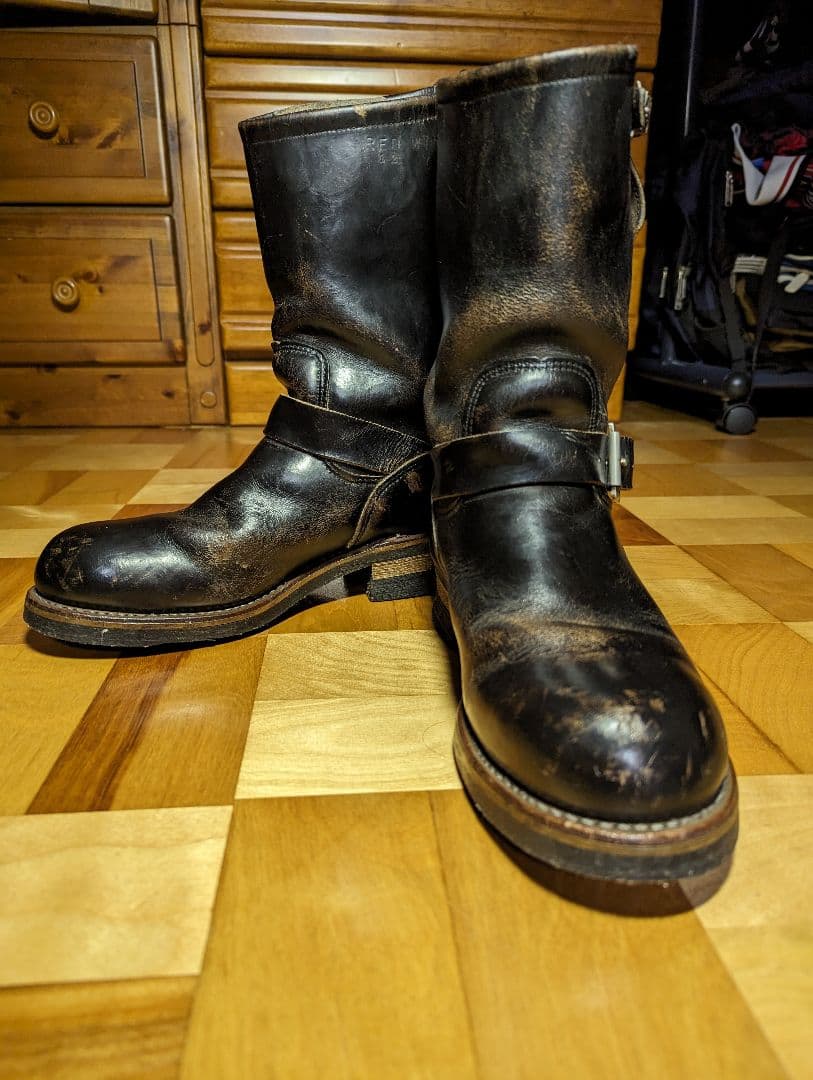 REDWING PT83 2268 7D 縦羽 エンジニアブーツ 茶芯 - メルカリ