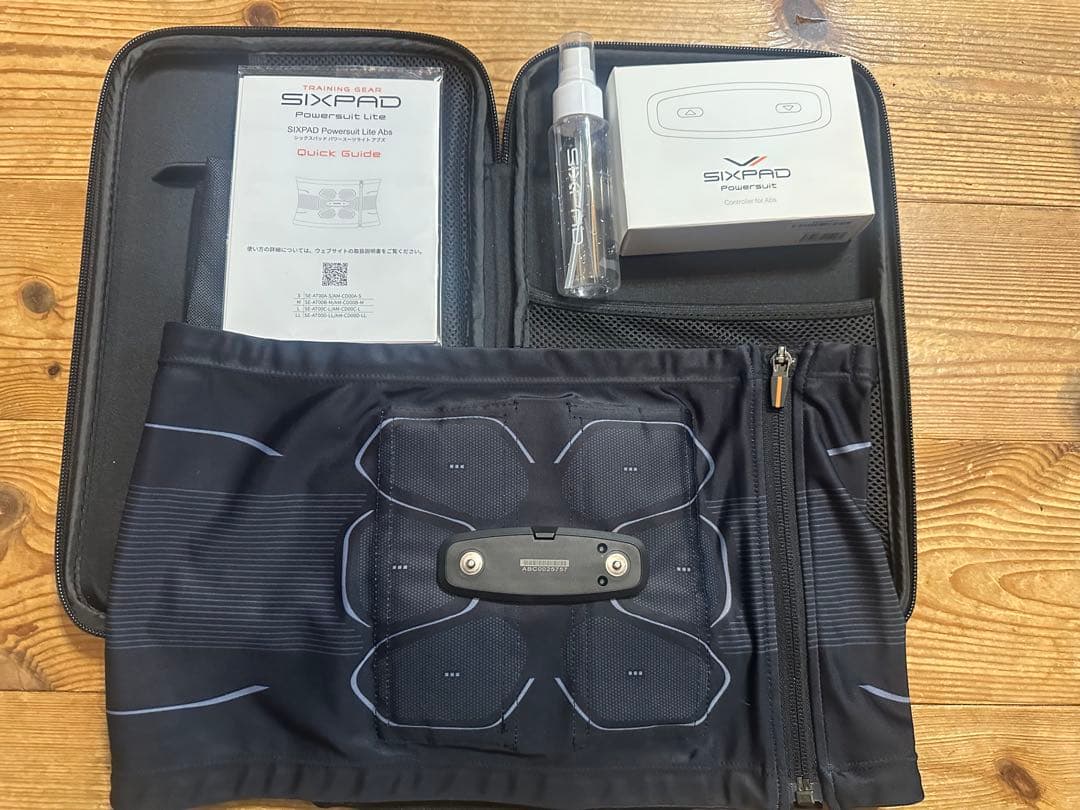 SIXPAD Powersuit Lite ブラック Ｌサイズ SIXPAD＞Powersuit Lite Abs／ブラック／Lサイズ | ANAショッピング A