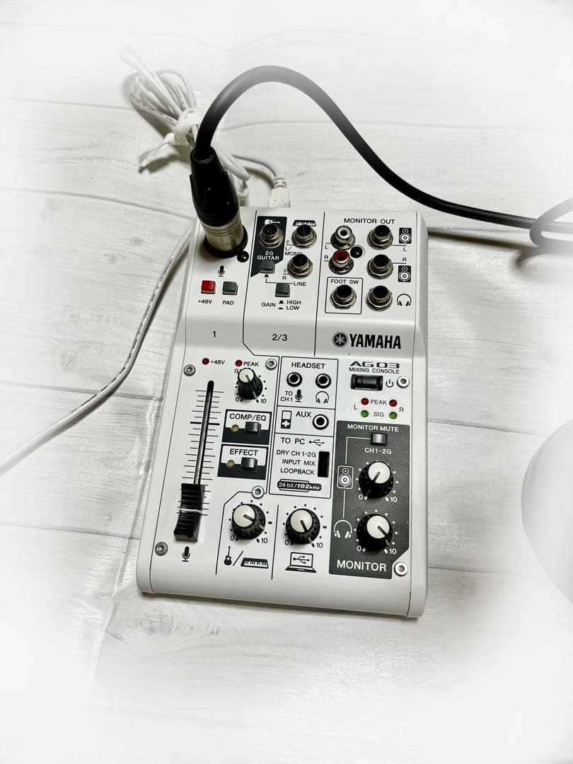 【yummy】YAMAHA AG03 オーディオインターフェース ヤマハ | AG03 - ウェブキャスティングミキサー - 概要