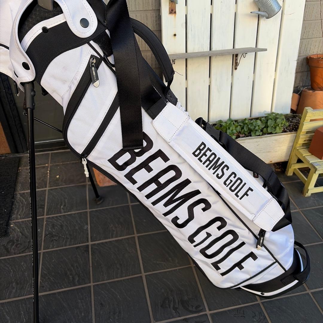 BEAMS GOLFビームスゴルフ　スリム　スタンドキャディバッグ BEAMS GOLF｜オリジナル スリムスタンド キャディバッグ 4 | Rakuten