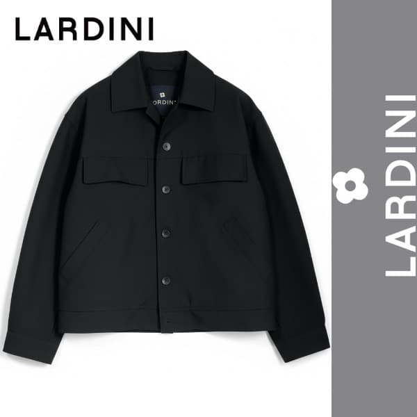 定価12万円 LARDINI オーバーサイズ ブルゾン ウールジャケット 44