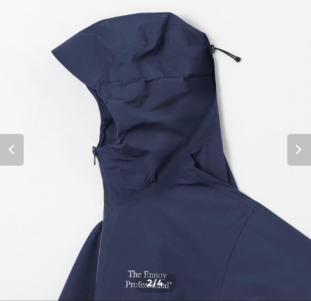 XLサイズ ENNOY 3LAYER SHELL HOODIE (NAVY)