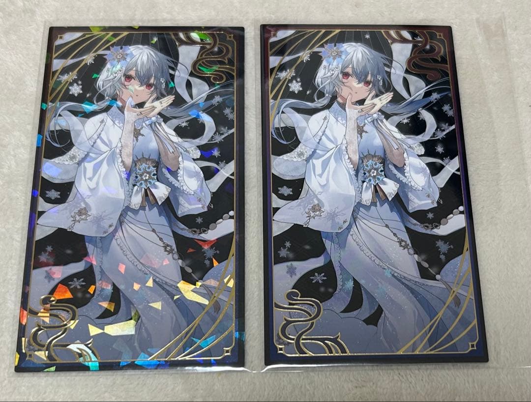 にじさんじ妖怪万化お札風カード 葉加瀬冬雪 - メルカリ