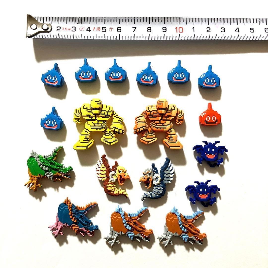 レア】ドラゴンクエスト/ドラクエ ドットモンスターマグネッツ 18個