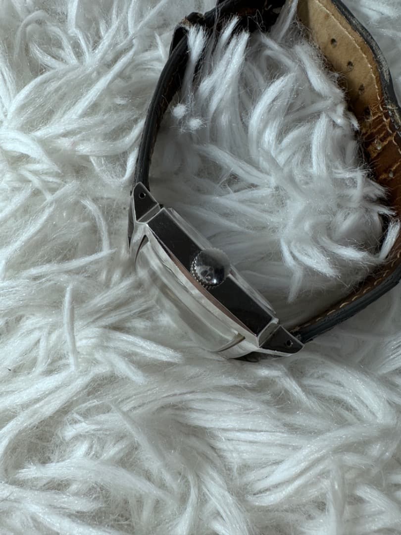 ジラールペルゴ 1950s 17石自動巻Cal.21 130 スクエア クロコ革 - メルカリ