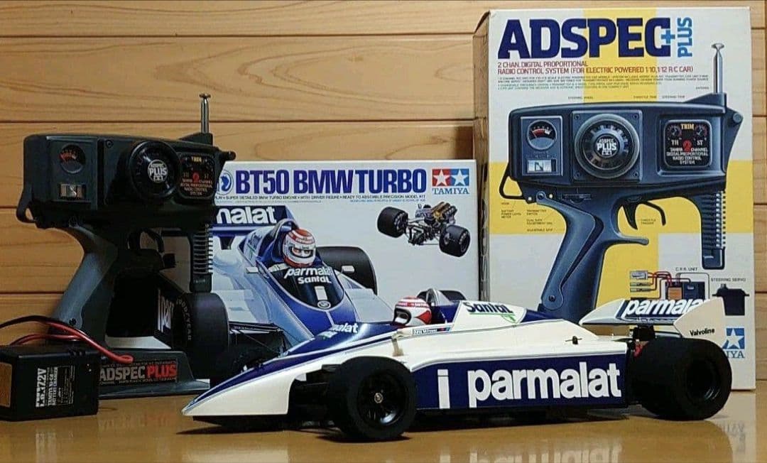 タミヤF103RS＆ブラバムBT50ボディ＆ADSPECプロポ＆バッテリーセット