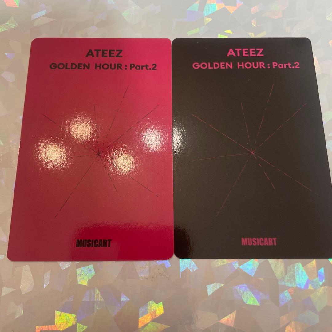 出回りなし) ateez golden hour musicart ソンファ