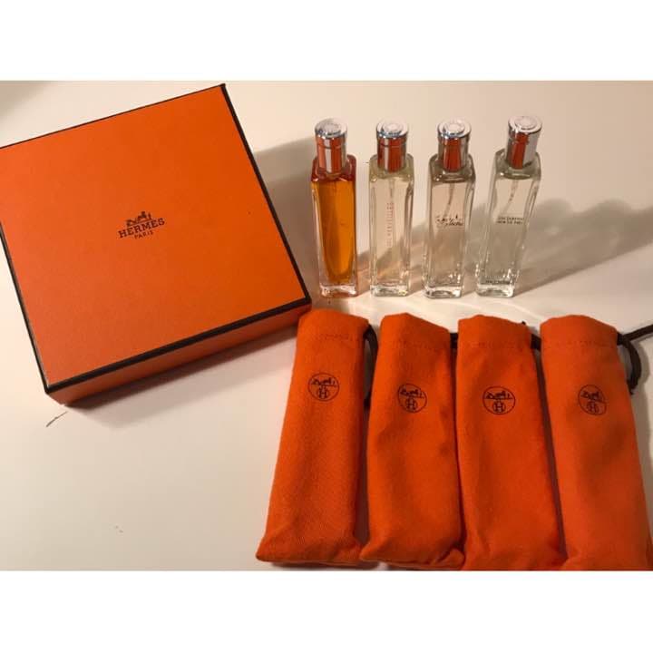 HERMES PARFUM エルメス 香水 4本セット 箱・袋付き - メルカリ