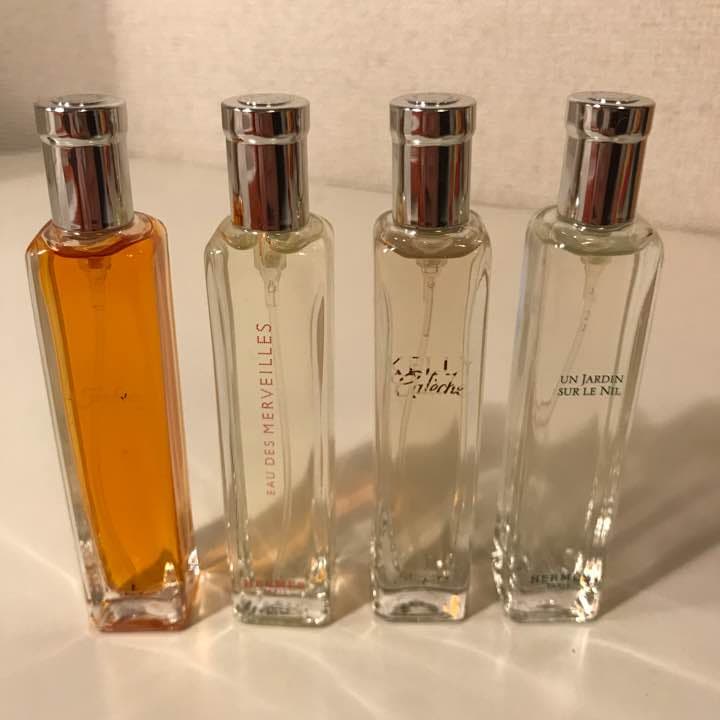 HERMES PARFUM エルメス 香水 4本セット 箱・袋付き - メルカリ