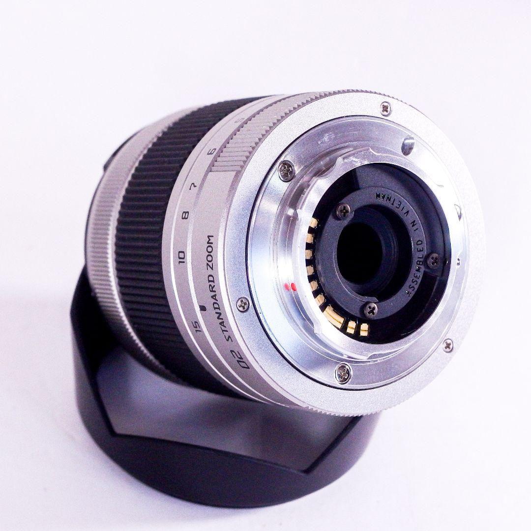 完動美品 PENTAX Q7 シルバー ダブルズームセット 元箱バッテリー充電