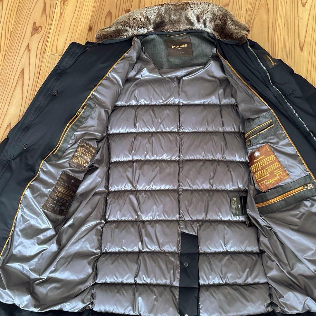 美品 MOORER NETTUNO-KN1 ダウンジャケット サイズ50 - メルカリ