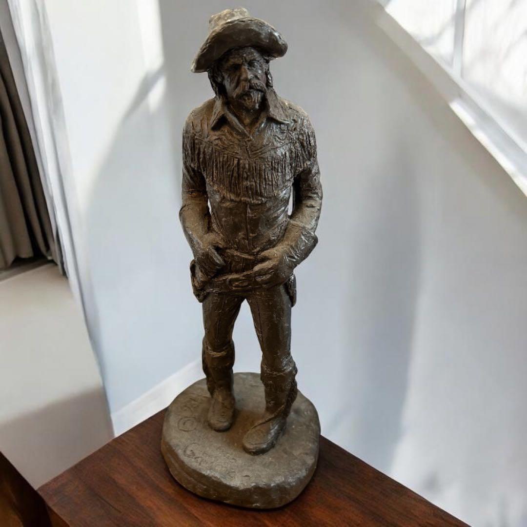 彫刻家 マイケルガーマン氏作 アンティーク彫刻 アメリカンインテリア